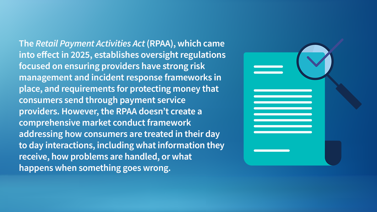 about the Retail Payment Activities Act